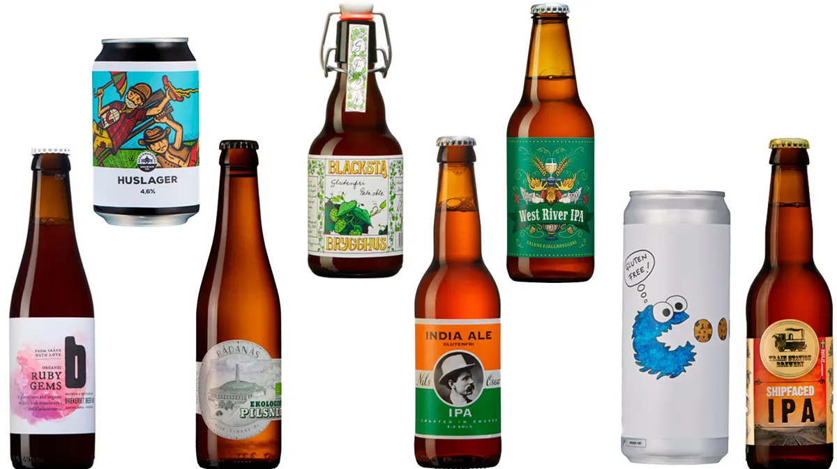 Glutenfri öl på ICA och andra butiker